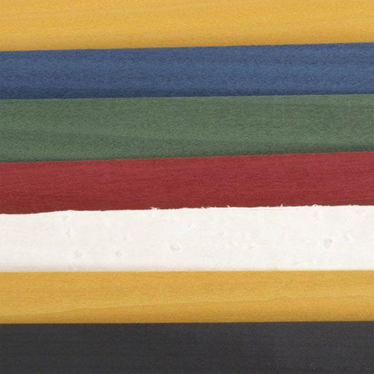 Dyed Wood Veneer Pack - 4-1/2 to 6-1/2 Width - Primary Colors - 3 Square Feet